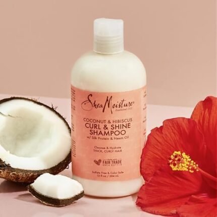 Shea Moisture Coconut Hibiscus Curl Shampoo 13 Ounce